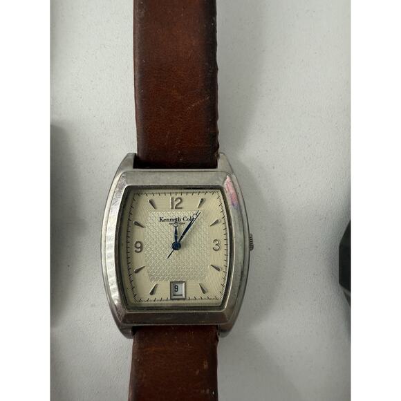 Lot of 3 Watches UNTESTED | Invicta Diamond + Kenneth Cole + Charles Raymond main image 8